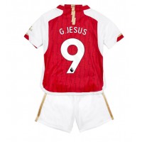 Arsenal Gabriel Jesus #9 Fußballbekleidung Heimtrikot Kinder 2023-24 Kurzarm (+ kurze hosen)